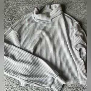 SHEIN cropped turtleneck sweater